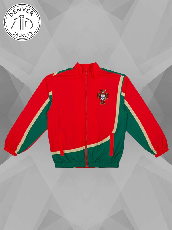2026 FIFA World Cup Portugal Nylon Windbreaker Zipper Jacket