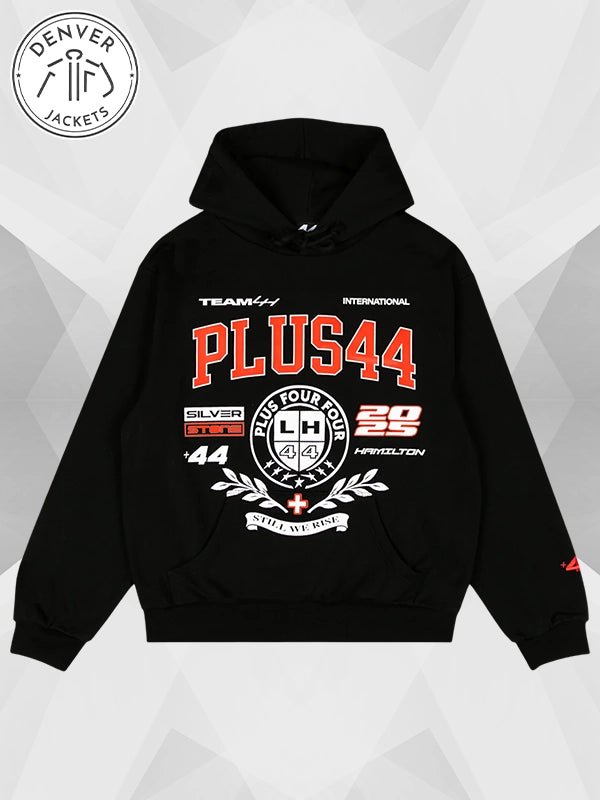 44 Varsity Pullover Hoodie Black