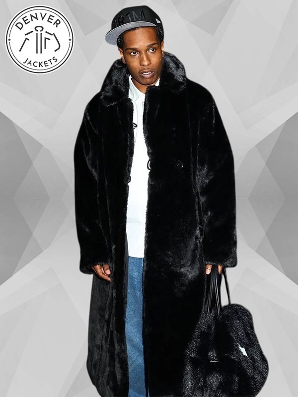 ASAP Rocky Puma Fur Coat