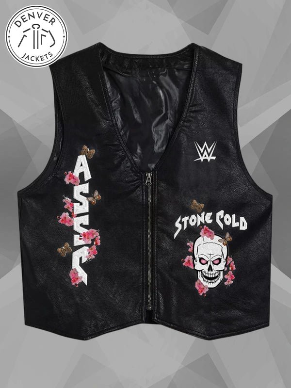 ASSC x WWE Stone Cold Embroidered Vest