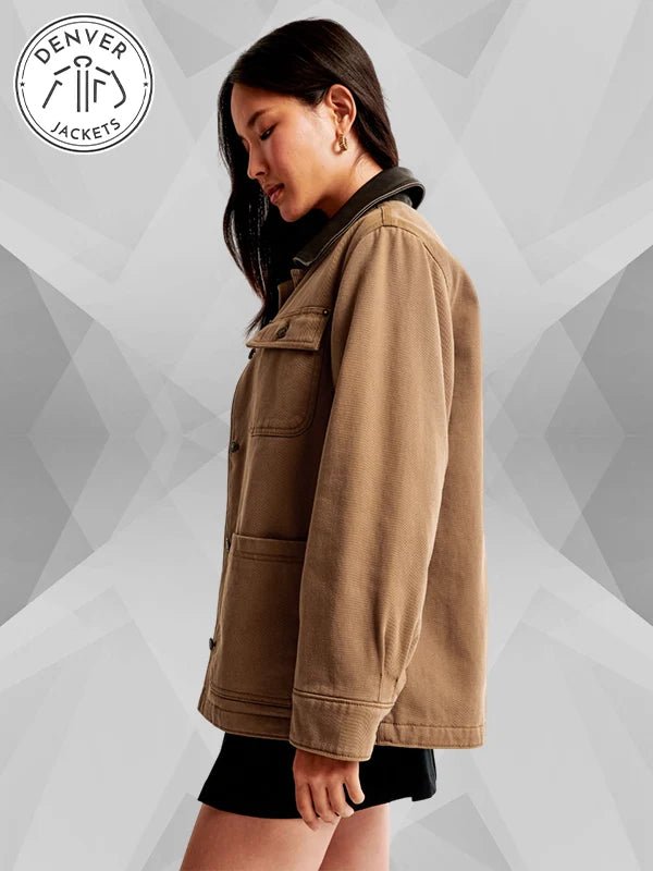 Abercrombie Women s Workwear Brown Jacket