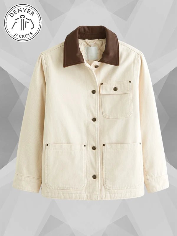 Abercrombie Women s Workwear Jacket Cream