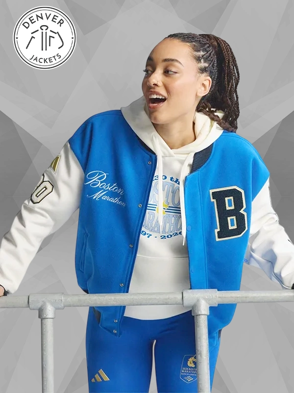 Adidas Boston Marathon Varsity Jacket 2026