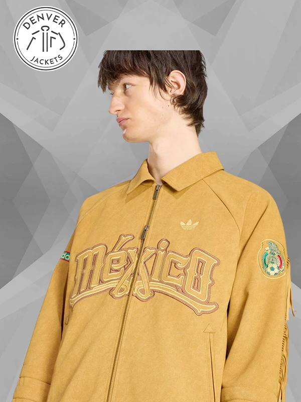 Adidas Mexico World Cup Jacket Yellow