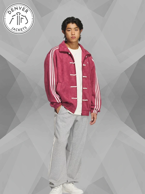 Adidas Originals CTT Chinese Track Top 3.1 Casual Jacket Burgundy