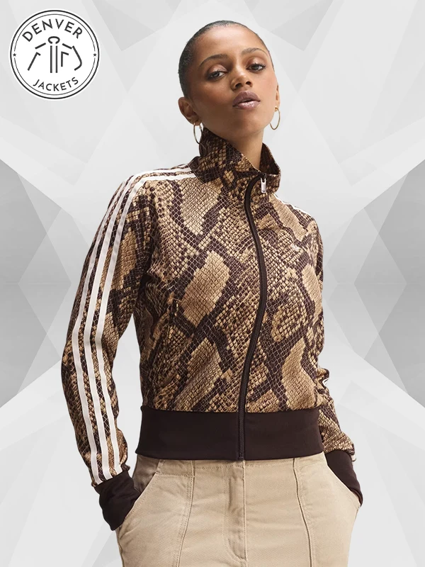 Adidas Snake Print Track Jacket Women's