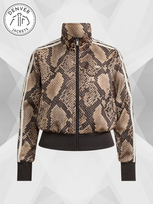 Adidas Snake Print Track Jacket