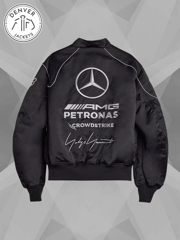Adidas Y 3 Mercedes Team Jacket In Black