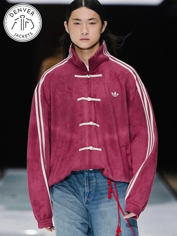 Adidas x Originals CTT Chinese Track Top 3.1 Jacket Burgundy