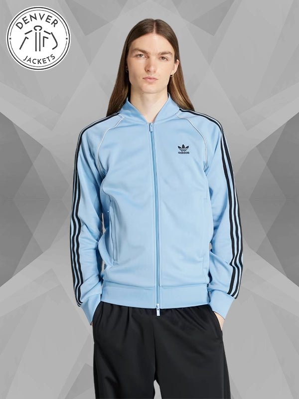 Adidas Classics Track Jacket Light Blue