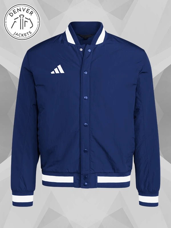Adidas Dugout Coaches Jacket Blue