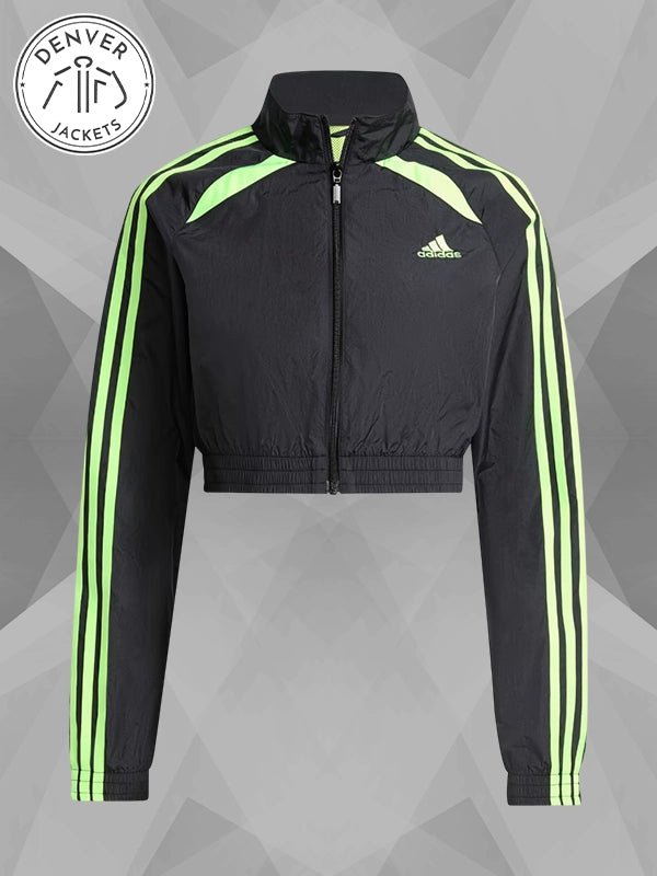 Adidas Teamgeist Adicolor Cropped Track Jacket Black