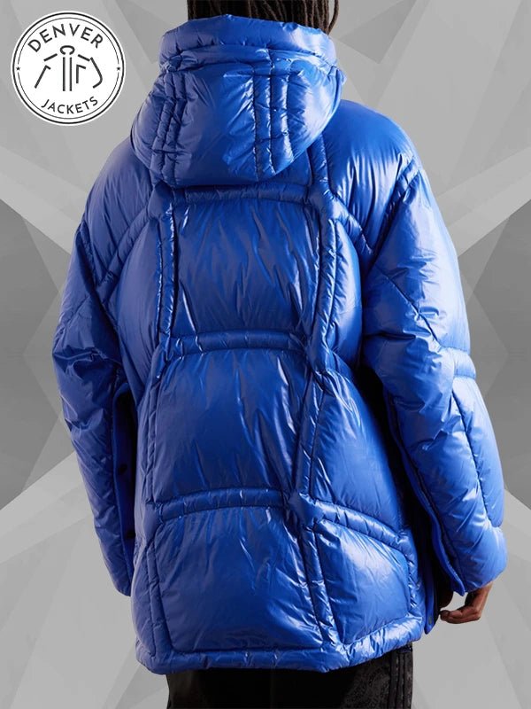 Adidas x Moncler Blue Puffer Down Jacket