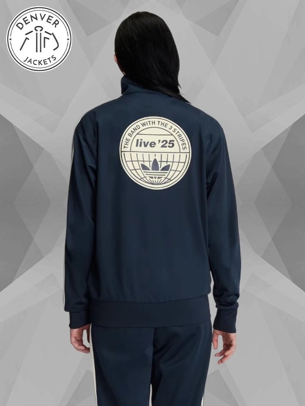 Adidas x Oasis Tour Navy Track Jacket