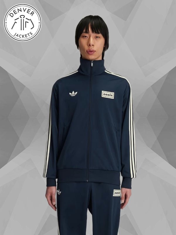 Adidas x Oasis Tour Track Jacket Navy