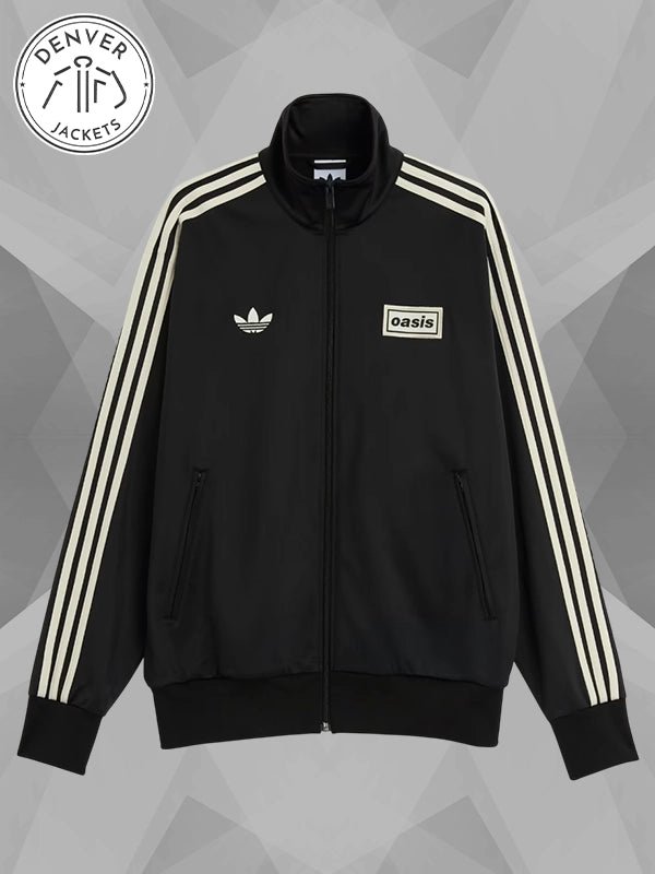 Adidas x Oasis Track Jacket In Black