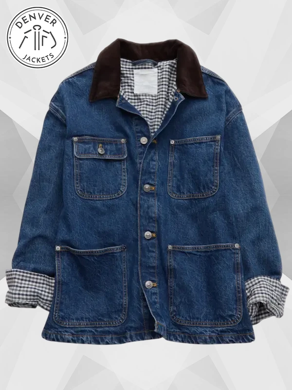 Aerie Barn Jacket Blue