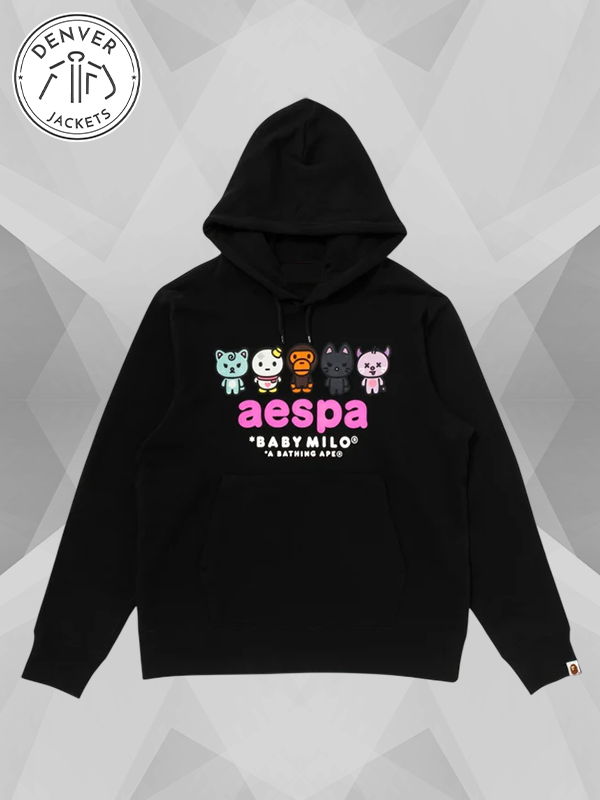 Aespa x BAPE Hoodie