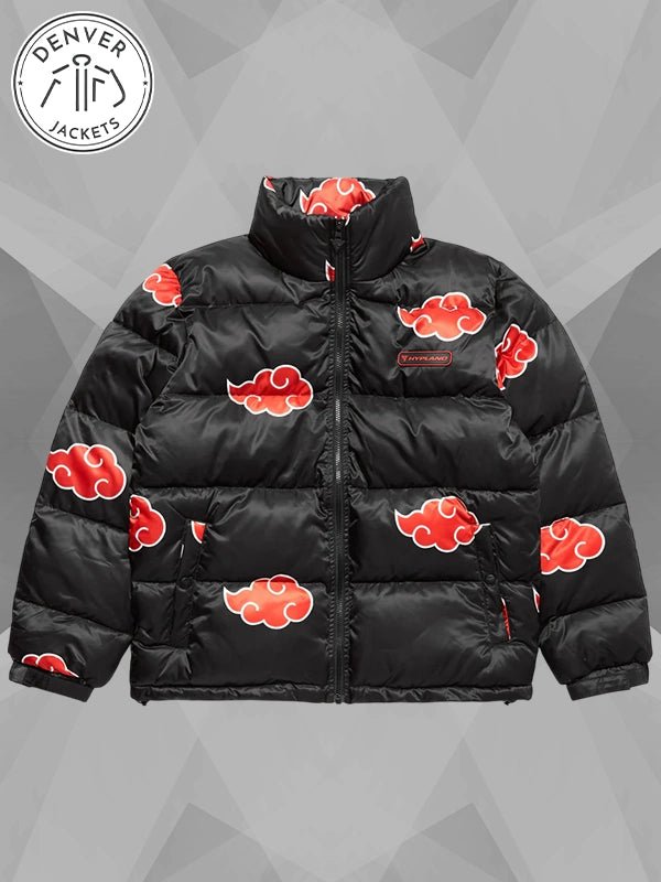 Akatsuki Puffer Jacket Black