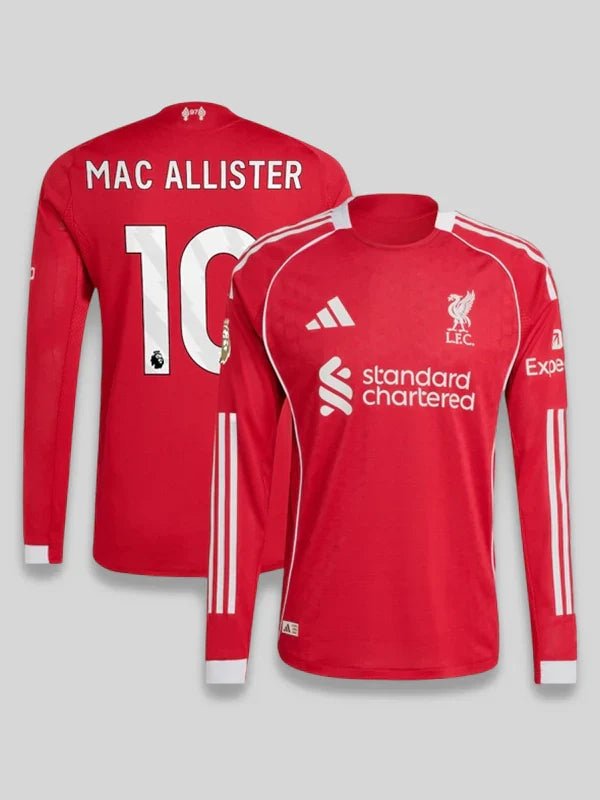Alexis Mac Allister Red Jersey Liverpoool