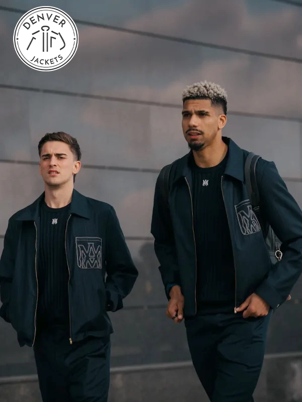Amiri Pinstripe Barcelona Jacket