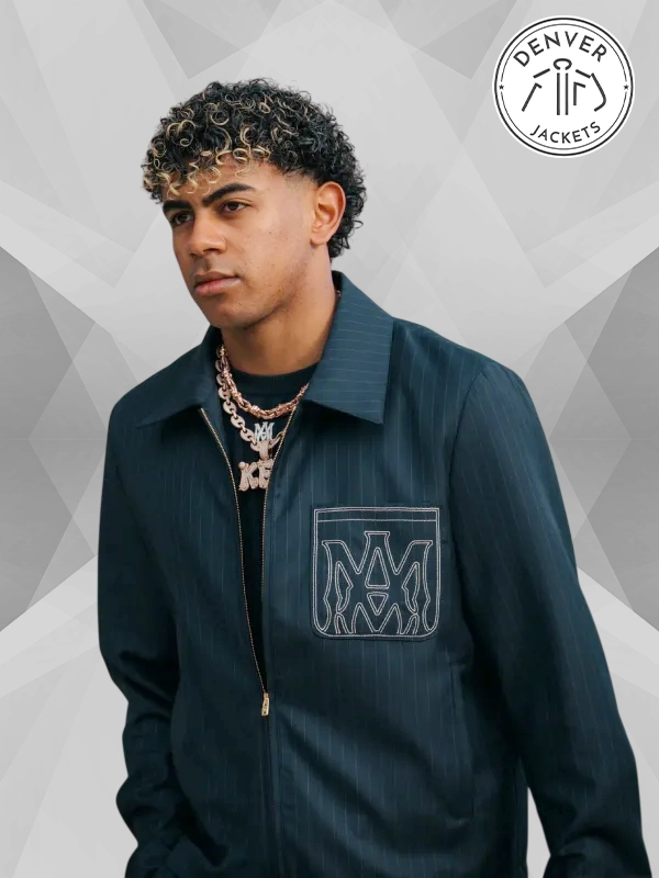 Amiri Pinstripe Jacket Barcelona
