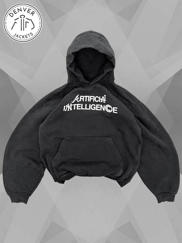 Artificial Intelligence Hoodie Black