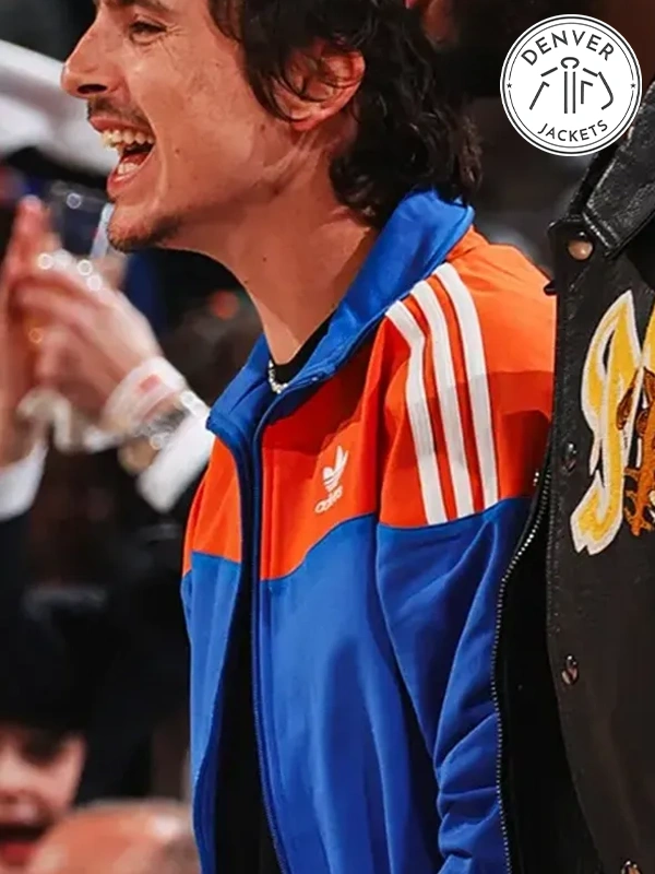 Atlanta Hawks x New York Knicks 2026 Adidas Jacket Timothee Chalamet