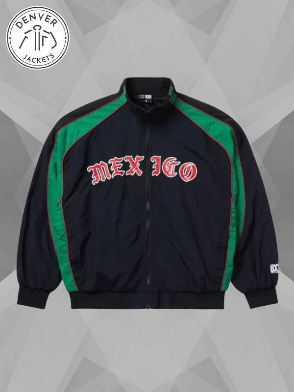 BXR Sport Mexico Warm-Up Windbreaker Jacket