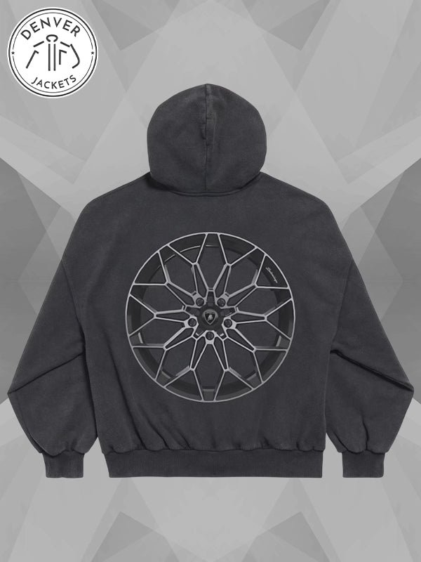 Balenciaga x Automobili Lamborghini Black Zip up Hoodie