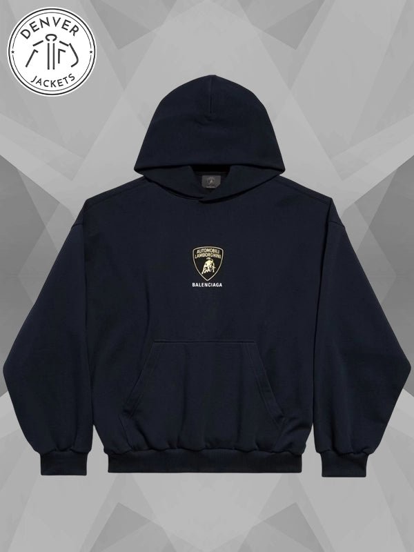 Balenciaga x Automobili Lamborghini Hoodie Black