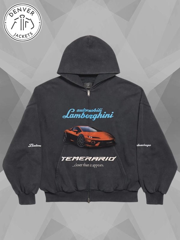 Balenciaga x Automobili Lamborghini Zip up Hoodie