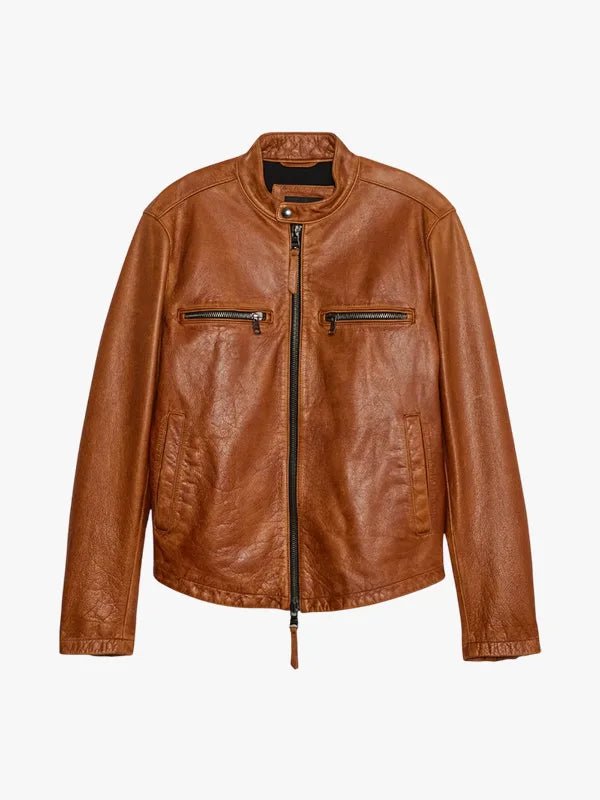 Banana Republic Leather Biker Jacket