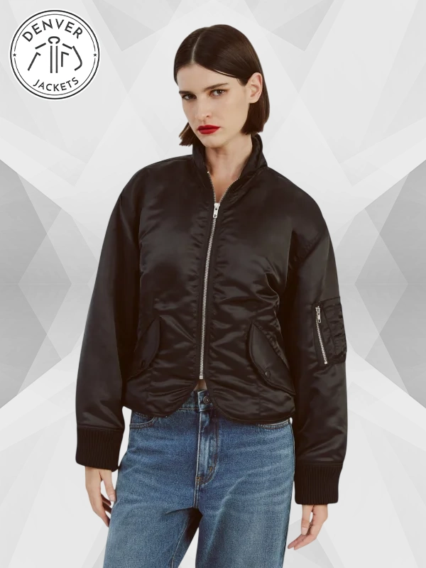 Bardot bomber jacket womens