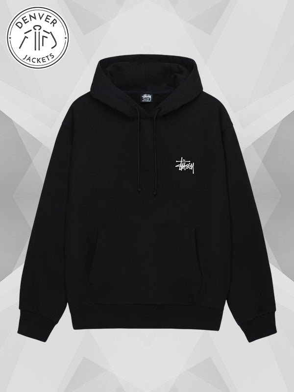 Basic Stussy Hoodie Black