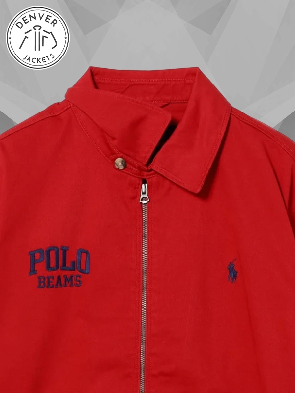 Beams x Polo Ralph Lauren Windbreaker Jacket Red