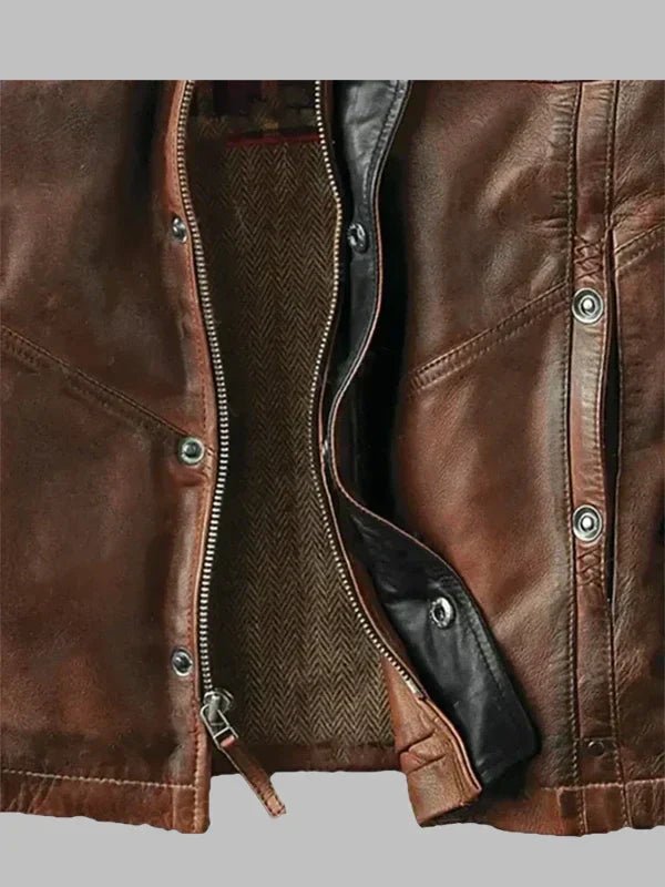 Bend In The Road Jacket Brown