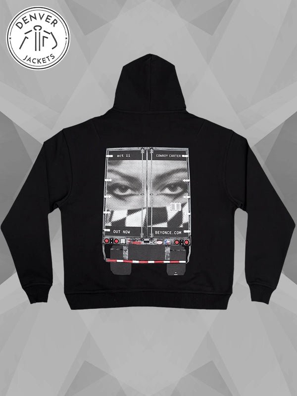 Beyonce Cowboy Carter Black Hoodie