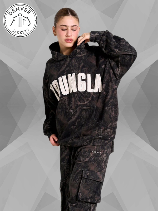 Black Camo W551 Hunting Season Hoodie Youngla