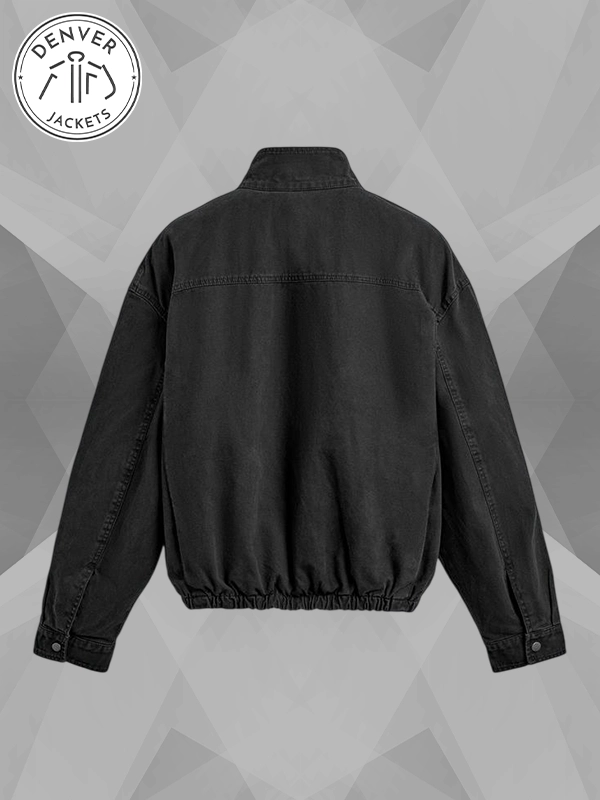 Black Fireman Clasp Jacket Zara