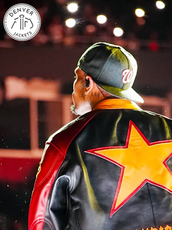 Black Picasso Chris Brown Vanson Leathers Jacket
