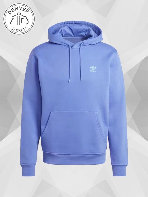 Blue Trefoil Essentials Hoodie