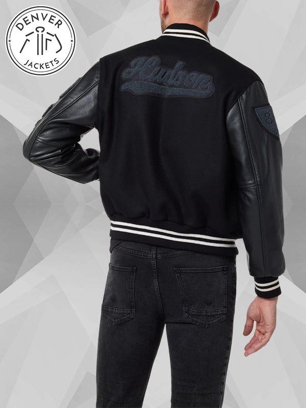 Brandon Williams x Hudson Varsity Jacket Black