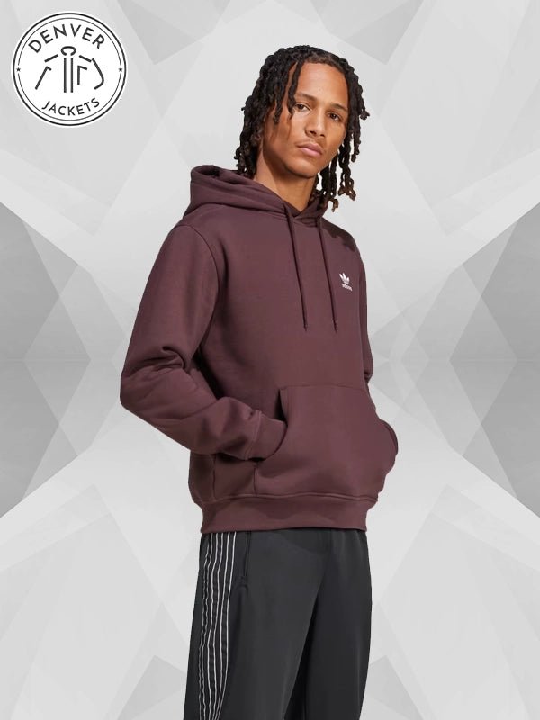 Brown Trefoil Essentials Hoodie