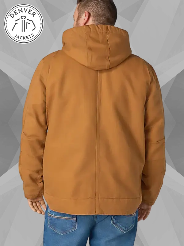 Carhartt Mens Washed Duck Bartlett Jacket Brown