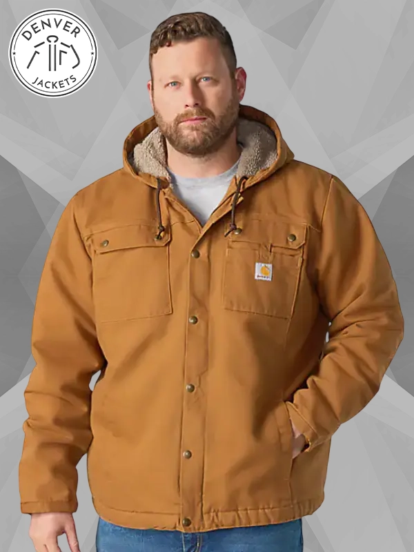 Carhartt Washed Duck Bartlett Hooded Jacket