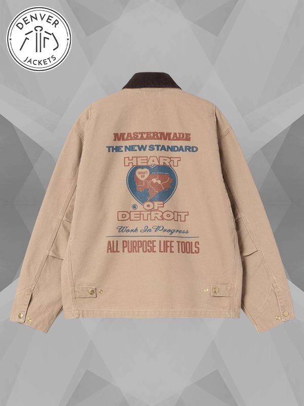 Carhartt OG Arcan Graphic Jacket Brown