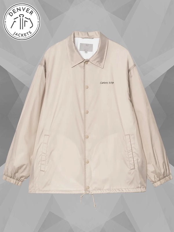Carhartt WIP HarttBreaker Coach Jacket Silver Cloud
