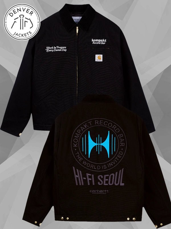 Carhartt WIP Kompakt Record Bar Jacket Black