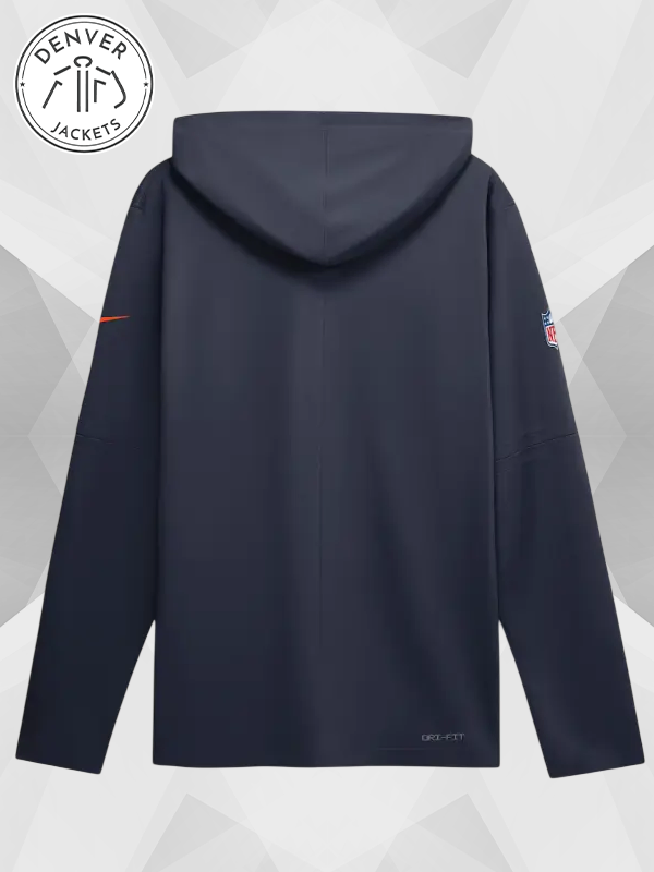 Chicago Bears Nike Sideline Long Sleeve Hooded T-shirt